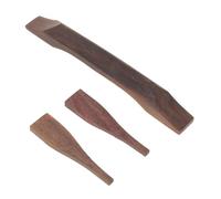 Hoement Jazz Acoustic Guitar Bridge Saddle Kit Replacement Parts for Rosewood Bridge Polished Saddle for Acoustic Guitar Upgrade