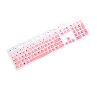 Hoement Keyboard Protective Cover Silicone Protector Film Compatible for Dell KM636 Wired Keyboard Soft Touch 1 PC