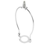 Hoement Lamp Harp Silver Lamp Shade Holder Lightweight DIY Lighting Accessory Stable and Easy to Install