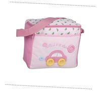 Hoement Large Capacity Diaper Bag Set Travel Changing Pad Car Pattern for Mommy and Outings Stylish and Functional Nursing Bag