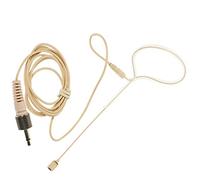 Hoement Lightweight Head-Mounted Microphone with Single Earhook Design for Lectures and Podcasts - Comfortable Sponge and Metal Ear-Hanging Mic for Wireless Voice Amplifier Use