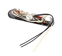 Hoement Loaded Prewired Guitar Control Plate Harness Knobs for Electric Guitar Metal Material for Wiring Projects