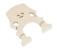 Hoement Low-pitched Bass Violin Bridge Maple Bridge for Enhanced Sound Quality for Violin and Beginners Easy to Install