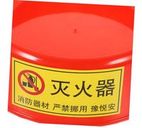 Hoement Luminous Fire Extinguisher Bracket for Small Extinguishers Holder with Dark Feature Compact Design for Car and Truck Safety