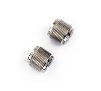 Hoement Male to Female Mic Screw Adapter Metal Threaded Connector Rust Resistant Microphone Stand Replacement for Wireless Mic Boom Arm