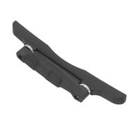 Hoement Mandolin Bridge Wood Instrument Bridge Saddle with Sl esign and Delicate Shape for Rich Expressive Sound, Black Stylish Replacement Part for Playing on The Go and Gigs