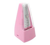 Hoement Mechanical Metronome Sleek Pink Design for Piano and Guitar with High Accuracy Lightweight Plastic and Metal Build for Stage Rehearsals and Music Practice for Beginners