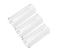 Hoement Medium Bottleneck Glass Guitar Slide for Acoustic and Electric Guitars, Standard Size Slide Smooth Finish, for Stringed Instrument Playing and Performance