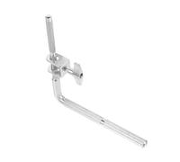 Hoement Metal Cowbell Mounting Bracket Holder Clamp for Bass Drum Kit Adjustable Drumming Accessories Cowbell Bracket Fixing Clamp for Drum Music