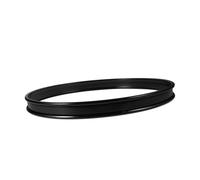 Hoement Metal Drum Hoop Replacement for Snare Bass Drums Durable Instrument Spare Parts Easy Installation for Personal Practice Band Performances