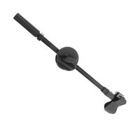 Hoement Metal Microphone Boom Arm Adjustable Height and Spring Clamp, 350mm Long Mic Desk Stand Holder for Home Live Streaming and Podcasting