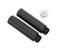 Hoement Microphone Stand Extension Rods Metal Mic Stand Extension Tubes for Boom Arm Mic Suitable for Studio Recording and Live Performance