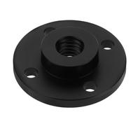 Hoement Microphone Wall Mount Bracket Flange Design for Gooseneck and Clip Versatile Installation for Desktop and Ceiling Use Easy Setup for