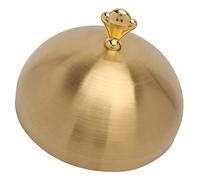 Hoement Microwave Splatter Guard Gold Plate Cloche Food Net Covers Steak Dome Cover Kitchen Food Dome