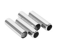 Hoement Mouth Blow Tuner Metal Violin Tuner Portable Stainless Steel Professional Useful