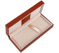Hoement Multi-Function Pu Leather Pen Case Small Compact Pen Box for Home Storage with Elegant and Delicate Design for Organizing