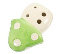 Hoement Mushroom Ocarina Instrument for Children c Key 6-hole Beginner Wind Musical Instrument Random Color