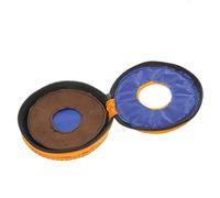 Hoement Nepal Hand Percussion Bell Case Medium 10cm Diameter Meditation Bell Container with Protective Packaging Bag and Random Accessory Colors for Temple and Buddhist Use