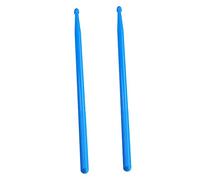 Hoement Nylon Drum Sticks Sky Blue Long Percussion Drumsticks for Drum Set Band Performance Musical Instrument Accessories