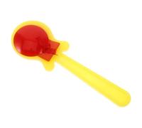 Hoement Orff Plastic Castanet Percussion Instrument for Small Handheld Musical Rhythm Easy Grip and Safe Material Enhances Hand-eye Coordination and Early Music Learning