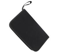 Hoement Oxford Cloth Guitar Tool Kit Bag Multi-Purpose Zipper Tool Bag with Hand Strap Compact Design for Household and Car Instrument Repair Storage Organizer 20.5X10.5X4.5Cm