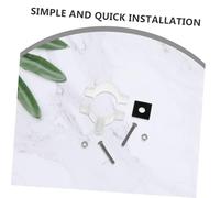 Hoement PE Water Pipe Clamp for Wastewater Hose Support Secure Plastic Pipe Buckle for Kitchen Drain Compatible with Reverse Osmosis Systems for Home Commercial Use