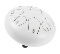 Hoement Percussion Instrument Steel Tongue Drum Ethereal Musical Drum for Meditation and Relaxation Improves Imagination and Concentration Includes Random Accessories