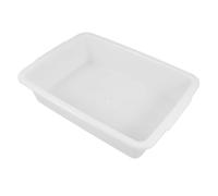 Hoement Plastic Bird Bathing Bathtub for Pigeons and Lovebirds, Lightweight Removable Tray Smooth Surface, Easy to Clean Bird Bath for Pigeon Loft and Indoor Use