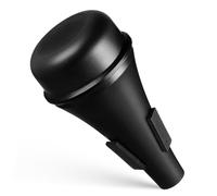 Hoement Plastic Steel Trombone Mute Black for Practice and Teaching Noise Reduction Accessory for Quiet Performance and Music Lessons