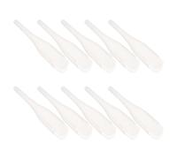 Hoement Plastic Thermometer Covers with Anti-fall Elastic Closure 10pcs and Simple Cleaning Size 11.50x2.40x1.50cm for Digital Thermometer Probes Suitable for Family and Clinic Use