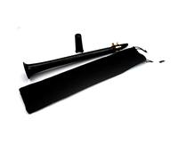 Hoement Pocket Saxophone Portable Mini Saxophone Woodwind Instrument for Acoustic Spaces Handmade Black for Music and Gatherings
