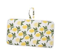 Hoement Portable for with Waterproof TPU Layer Baby Changing Pad Diaper Changing Mat and Polyester Cotton Comfortable and Wipeable Lap and Baby Bed Use