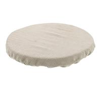 Hoement Portable Picnics Outdoor Activities for Lightweight and Telescopic Folding Stool Cushion with Non-slip Polyester Cover, Removable round Chair Pad Stylish Seat