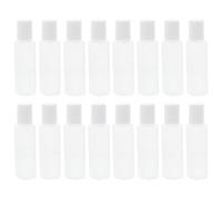 Hoement Portable PP Contact-lens Care Solution Liquid Containers 25Pcs Mini Plastic Bottles for Travel and Eye Drops