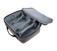 Hoement Portable Projector Carrying Bag with Handle Needlepoint Storage Case for Digital Projectors Stylish Travel and Daily Use Organizer for Home and Office