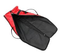 Hoement Portable Trombone Carrying Case with High Tensile Strength Oxford Cloth and Front Pocket, Sturdy Waterproof Travel Bag for Musical Instrument Storage and Easy Transport