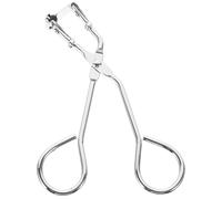 Hoement Portable with Eyelash Curler for Stainless Steel for Women Lightweight and Comfortable to Hold Eyelash Curling Tool Silver Finish Makeup Application
