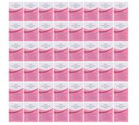 Hoement Post Waxing Wipes 50pcs for Residual Wax Removal, Soothing Skin Cleaning Pads with Glycerin, Single-use Non-woven Fabric Hand Wipes for After Waxing Cleaning