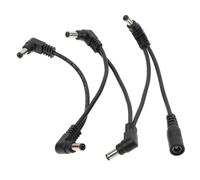 Hoement Practical Guitar Effector Power Cord Lightweight Portable Instrument Cable Smooth Shell Compact Design for Music Enthusiasts -friendly Accessory