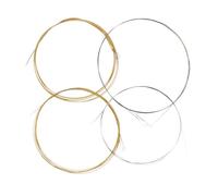 Hoement Practical Mandolin Strings Set 4pcs Stainless Steel Strings for Easy Replacement