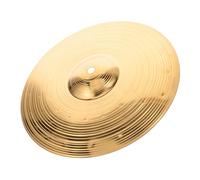 Hoement Practice Jazz Drum Cymbal Lightweight Alloy Splash Cymbal for Drum Set Easy to Carry and Sturdy for Home or Live Performance