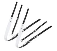 Hoement Professional PU Leather Accordion Belt Adjustable Comfortable Breathable Strap for Bass Accordions Replacement Sling with Design