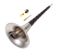 Hoement Professional Suona Wind Instrument for Beginners Traditional Chinese Wood Crafts Ebony d Key Includes Random Color Accessories