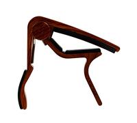 Hoement Professional Ukulele Capo Wood Grain Design Easy Clip Change Tune Clamp for Folk and Classical Guitars Aluminium Alloy Protection for Musicians