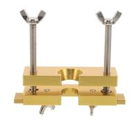Hoement Professional Violin Bridge File Tool for Violin and Cello Zinc Alloy Luthier Tool with Golden Finish Stabilizes the Bridge Ensures Seamless Contact for Sound Projection