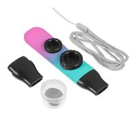 Hoement Professional with Flute Diaphragms and String Adjustable Tone Kazoo Portable Plastic Mouth Instrument Easy to Play for Guitar and Ukulele, for Musical Enlightenment