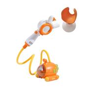 Hoement Radish Submarine Cartoon Shower Head Bath Gentle Spray Water Plaything for Bright Plastic Bathtub Sprinkler Safe and Fun Bathing Accessory