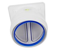 Hoement Range Hood Check Valve for Ventilation Systems and Kitchen Vents, Abs Material, Prevents Backflow and Cold Air Entry, Suitable for Exhaust Outlets and Airflow Regulation