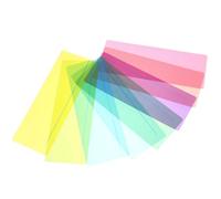 Hoement Reading Tool Professional Highlight Strips 8Pcs PVC with Assorted Colours Helps Comprehension and Retention for