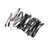 Hoement Recorder Extension Cable Dash Cam Adapter Wire Long for Reverse Cam Driving Recorder Flexible Heavy-duty Use in Car Parking